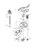 Pump, washarm and motor parts