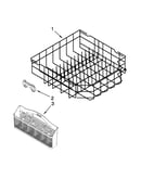 Lower rack parts