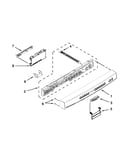 Control panel and latch parts