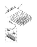 Lower rack parts