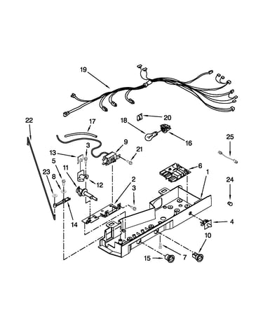 Control box parts