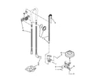 Kenmore 66513073K212 fill, drain and overfill parts diagram