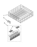 Lower rack parts