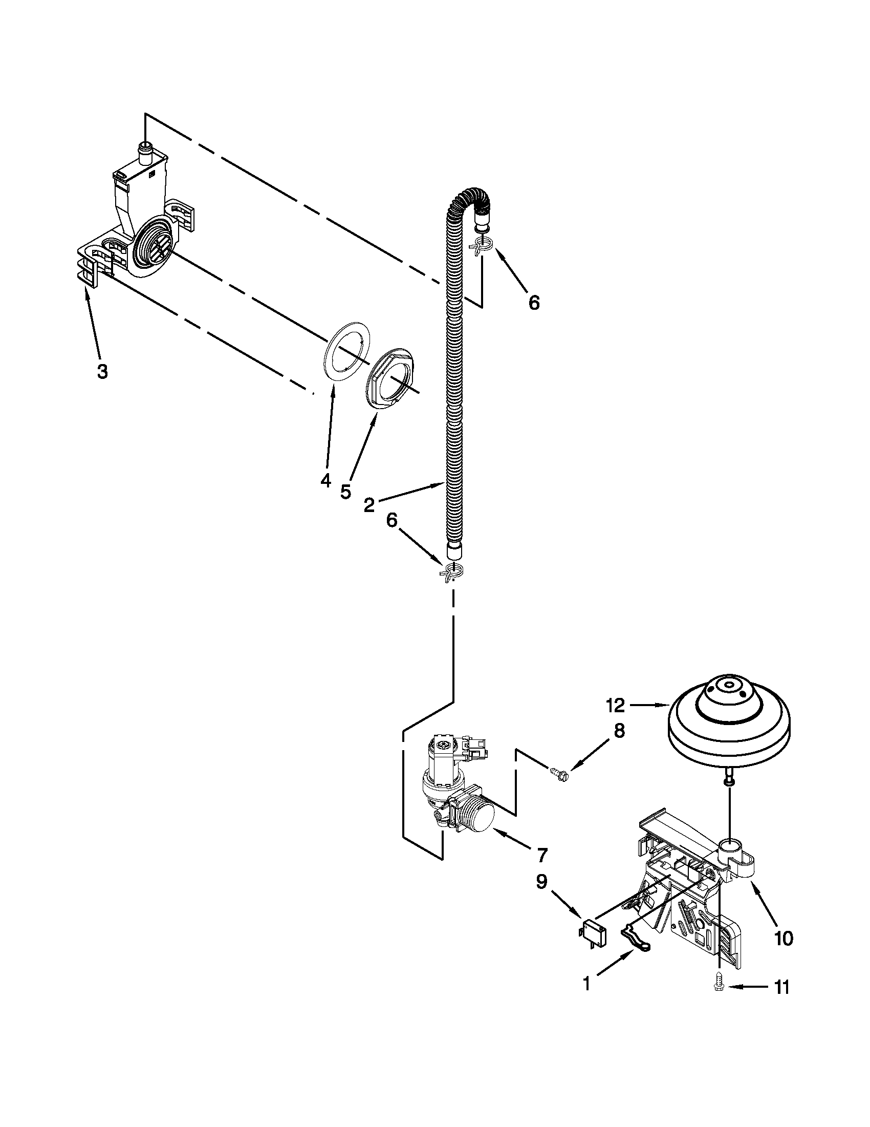 Fill, drain & overfill parts