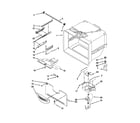 Kenmore 59679523016 freezer liner parts diagram