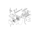 Kenmore 59679523016 ice maker parts diagram
