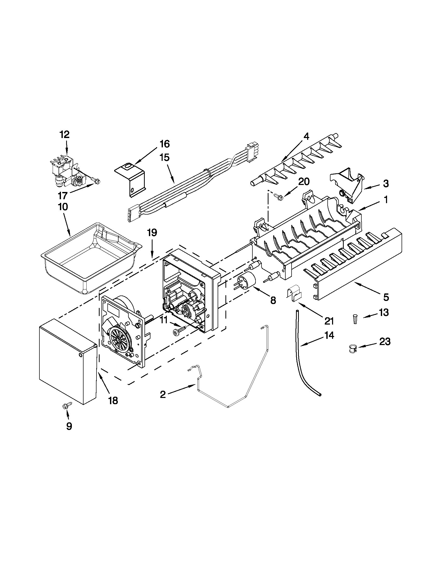 Ice maker parts