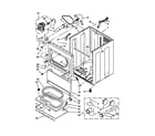 Kenmore 11076002012 cabinet parts diagram