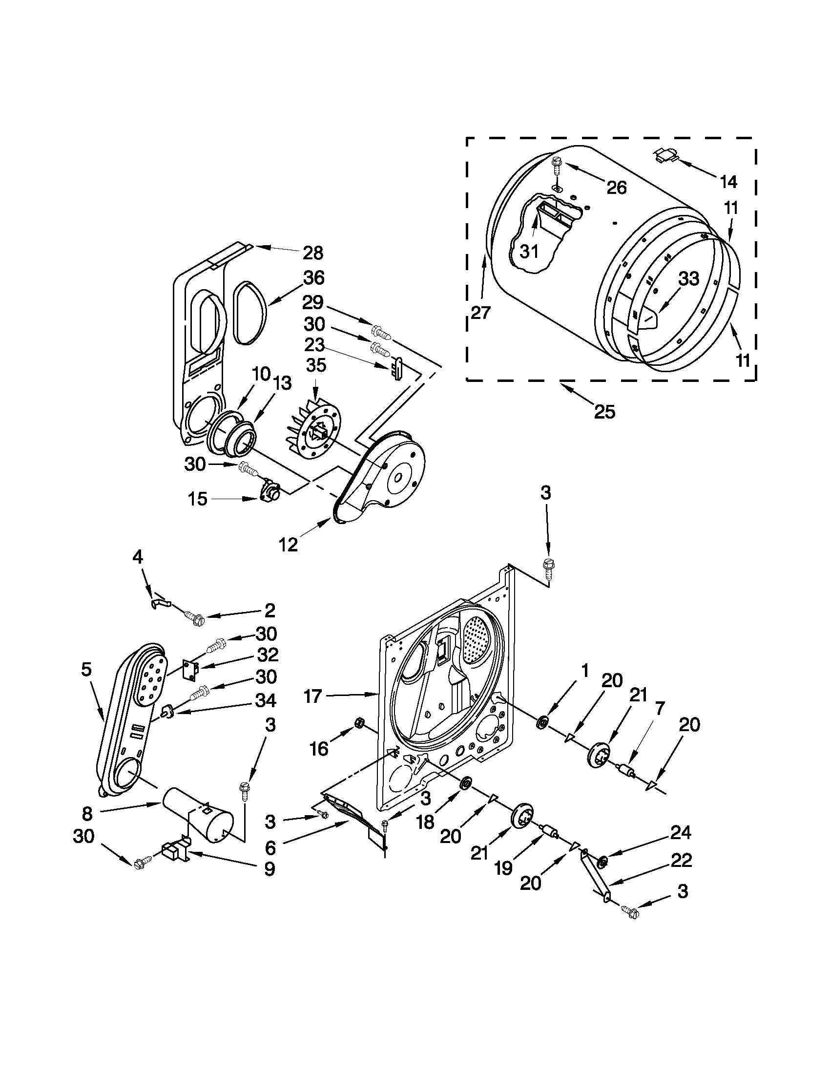 Bulkhead parts