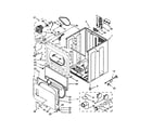 Kenmore 110C66012011 cabinet parts diagram