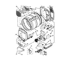 Kenmore 110C66012011 bulkhead parts diagram