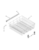 Upper rack and track parts