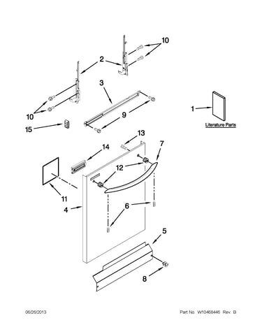 Door and panel parts