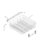 Upper rack and track parts
