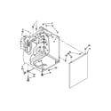Kenmore 1108875279A washer cabinet parts diagram
