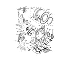 Kenmore 1109875279B dryer bulkhead parts diagram