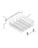 Upper rack and track parts