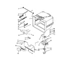 Kenmore 59672013015 freezer liner parts diagram