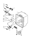 Refrigerator liner parts