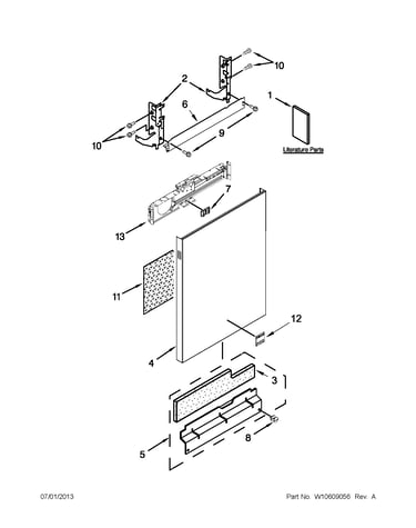 Door panel parts
