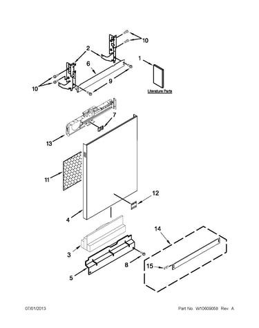 Door panel parts
