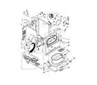 Kenmore 11071262311 cabinet parts diagram