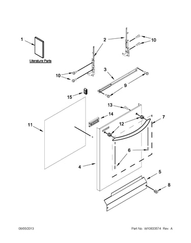 Door and panel parts