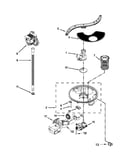 Pump, washarm and motor parts