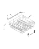 Upper rack and track parts