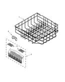 Lower rack parts