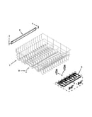 Upper rack and track parts