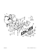 Washer/dryer control panel parts