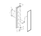 Kenmore 10641159210 freezer door parts diagram
