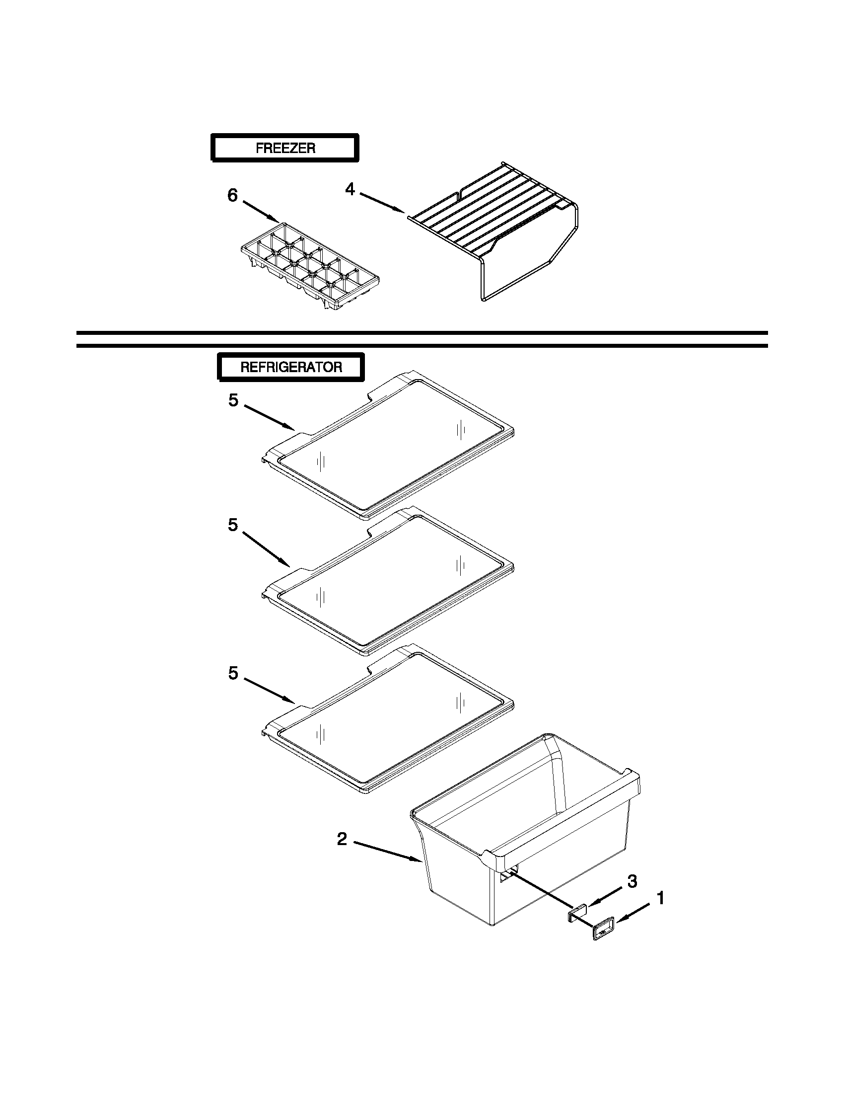 SHELF PARTS