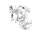 Kenmore 110C62102310 cabinet parts diagram