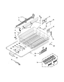 Upper rack and track parts