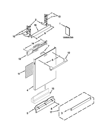 Door panel parts