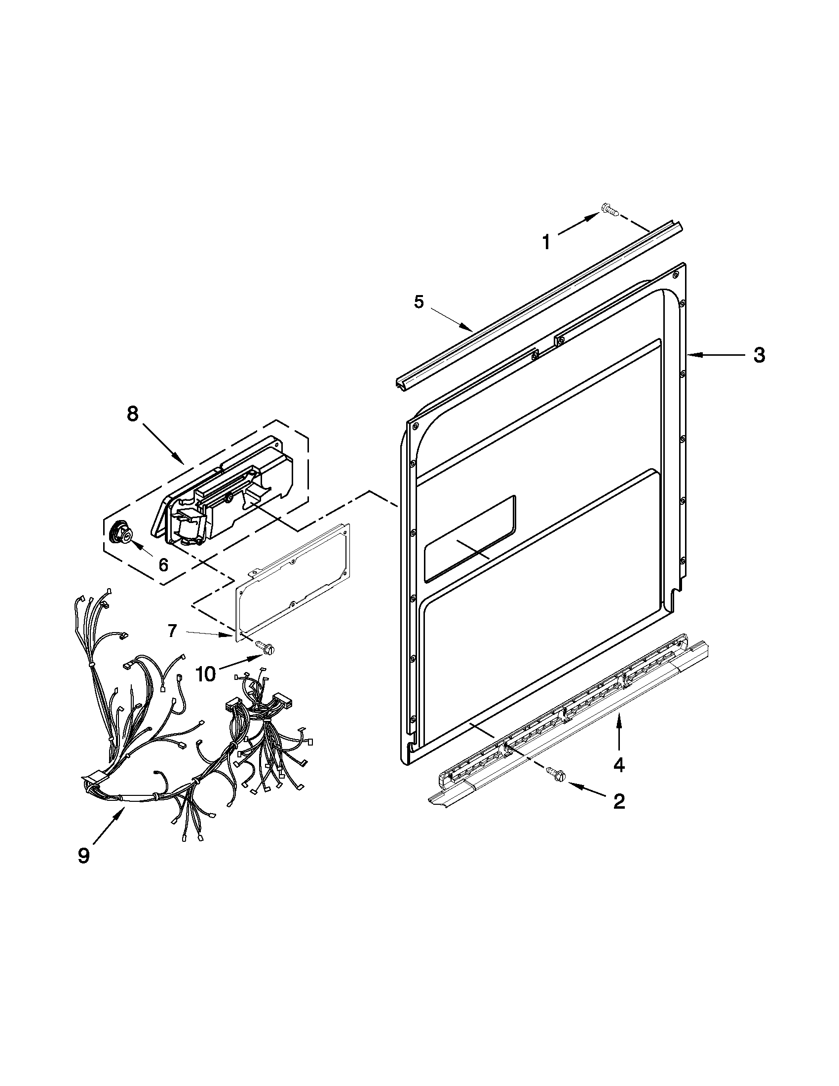Inner door parts