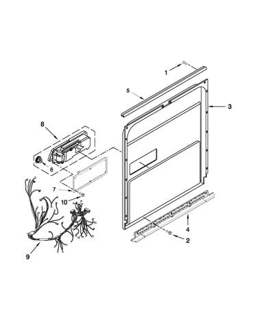 Inner door parts