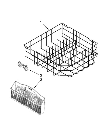 Lower rack parts