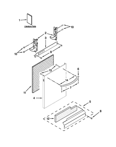 Door and panel parts