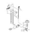 Kenmore 66515693K212 fill, drain and overfill parts diagram