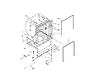 Kenmore 66515699K212 tub and frame parts diagram