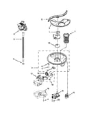Pump, washarm and motor parts