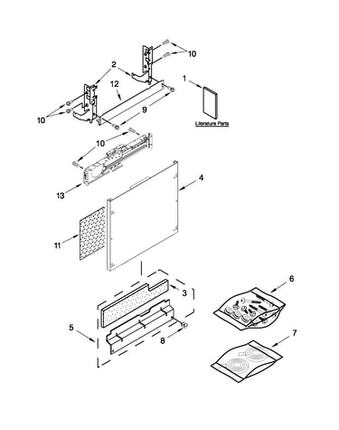 Door panel parts