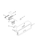 Control panel and latch parts