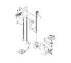 Kenmore Elite 66512762K311 fill, drain and overfill parts diagram