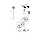 Kenmore 66513269K114 pump, washarm and motor parts diagram