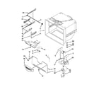 Kenmore 59669382010 freezer liner parts diagram