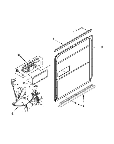 Inner door parts